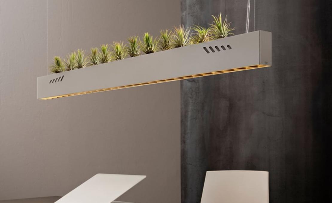 Подвесной светильник модель Pure BioAir Suspension Lamp от фабрики Olev Lighting