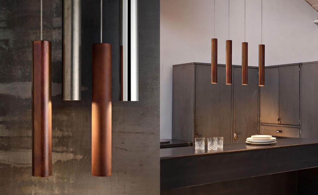 Подвесной светильник модель Cylinder Suspension от фабрики Olev Lighting