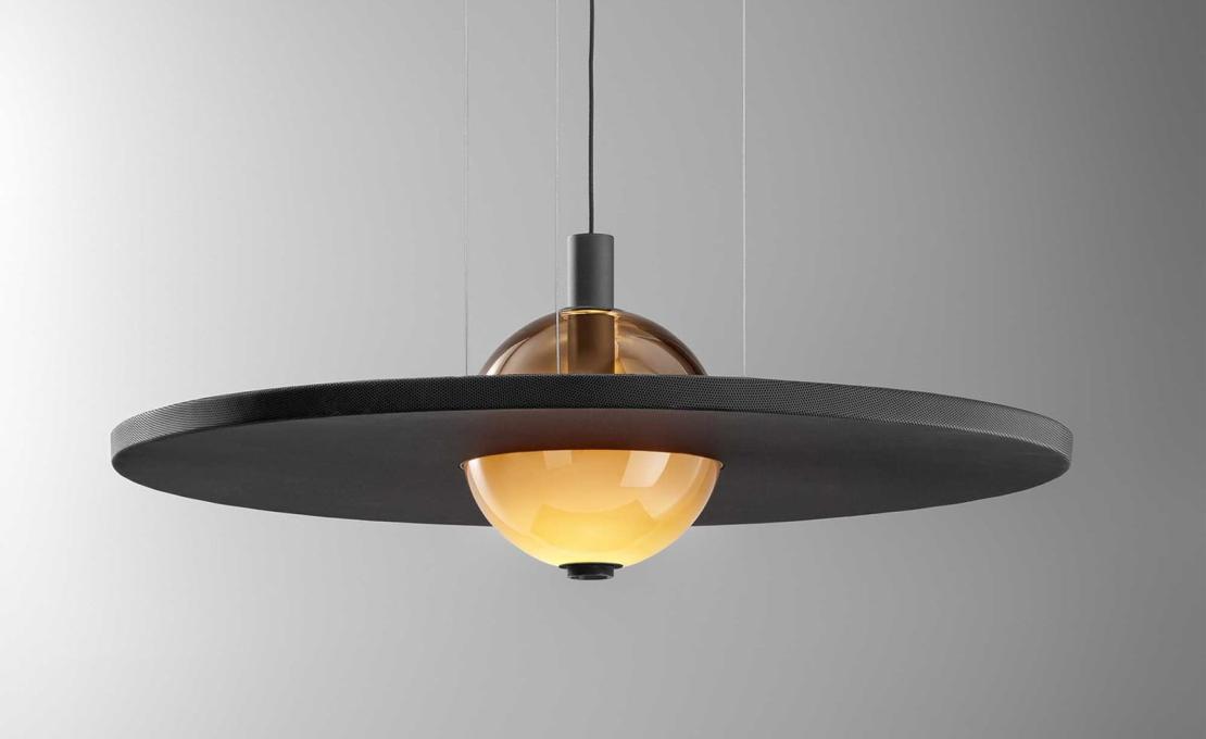 Подвесной светильник модель Eclipse Nuance Silence Suspension от фабрики Olev Lighting