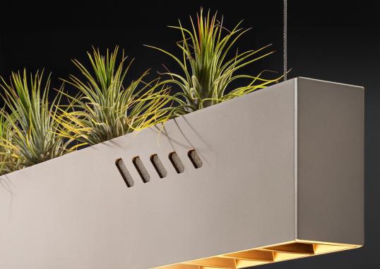 Подвесной светильник модель Pure BioAir Suspension Lamp от фабрики Olev Lighting