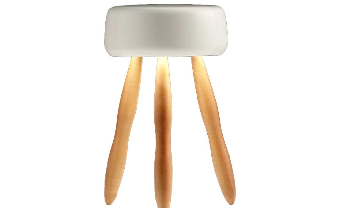 Настольная лампа модель Drum Portable Table Lamp от фабрики Olev Lighting