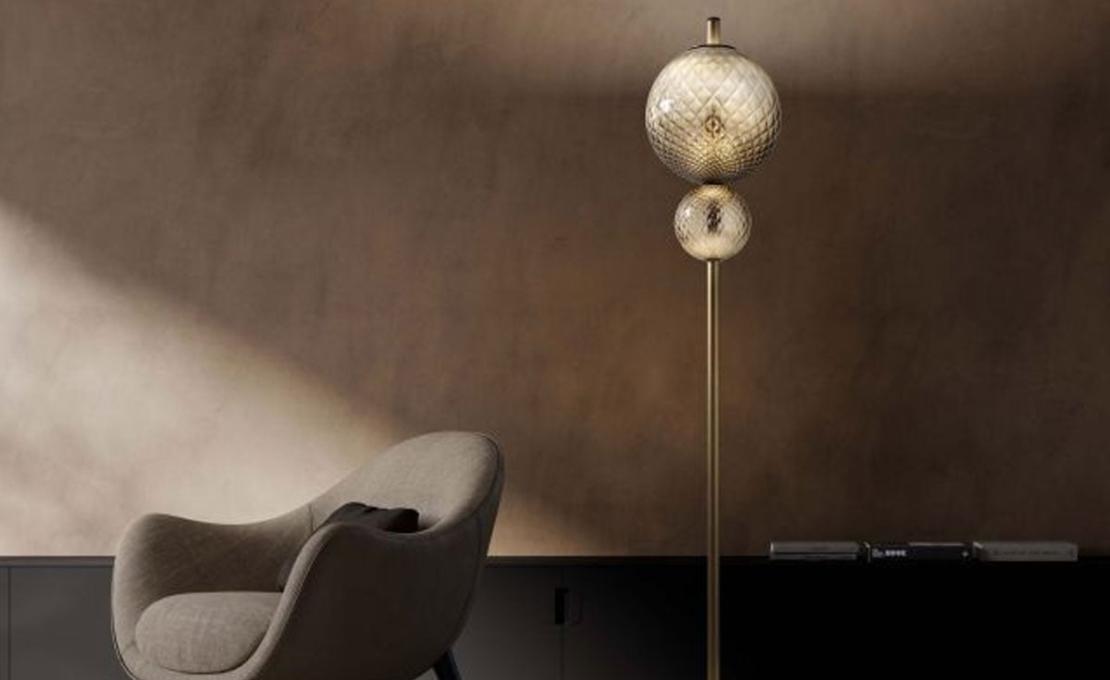 Торшер модель Terra&Luna Floor Lamp от фабрики Olev Lighting