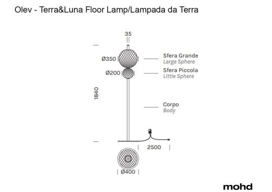 Торшер Terra&Luna Floor Lamp от Olev Lighting image 5