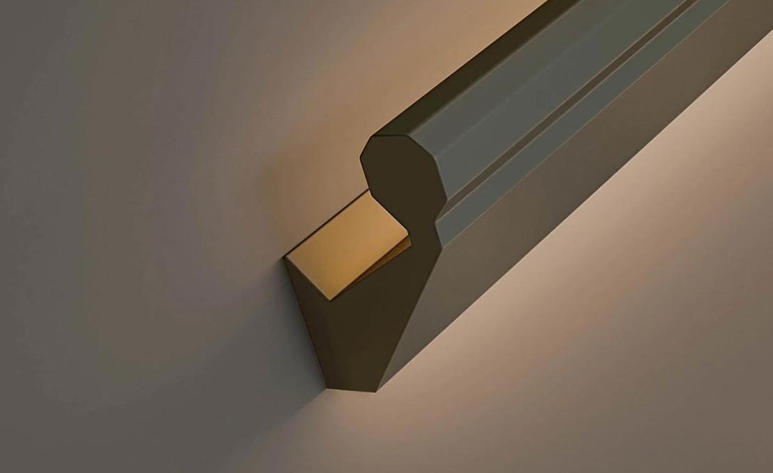 Бра модель Ottomano Handrail with integrated LED от фабрики Olev Lighting