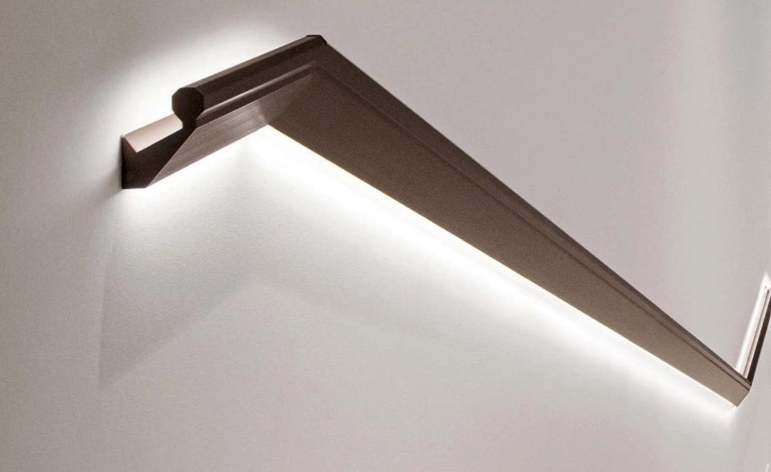 Бра модель Ottomano Handrail with integrated LED от фабрики Olev Lighting