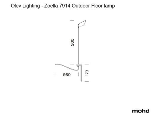Торшер модель 841491 от фабрики Olev Lighting