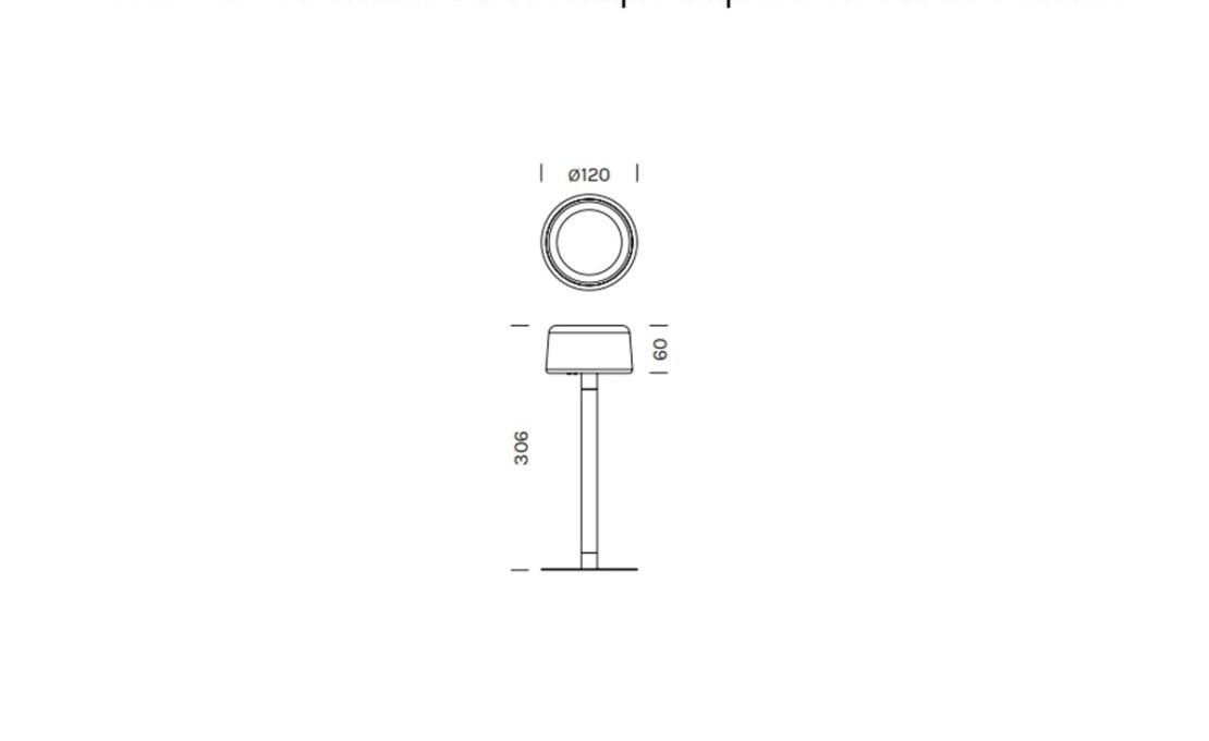 Настольная лампа модель TEE Table Lamp от фабрики Olev Lighting