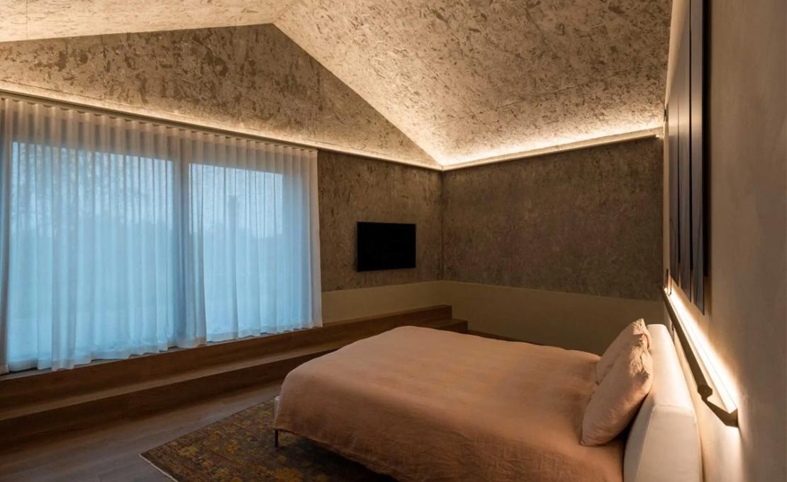 Бра модель Ottomano Handrail with integrated LED от фабрики Olev Lighting