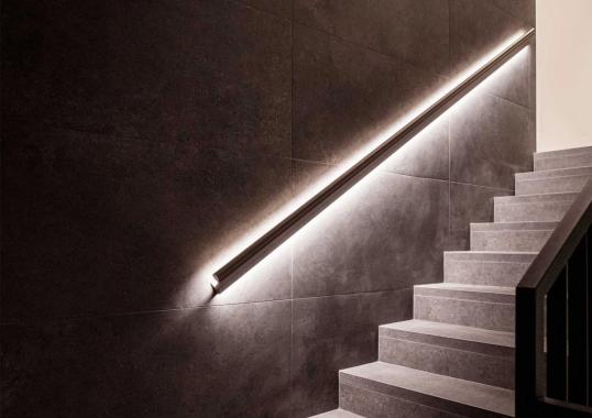 Бра модель Ottomano Handrail with integrated LED от фабрики Olev Lighting
