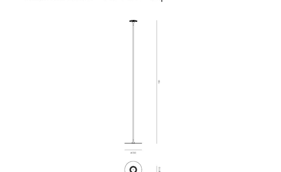 Торшер модель Ocio Floor Lamp от фабрики Firmamento Milano