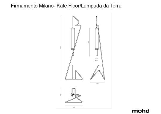 Торшер Kate Lampada da Terra от Firmamento Milano image 5