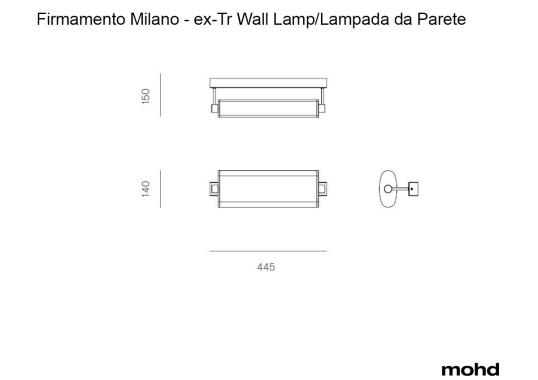 Бра Ex-Tr Wall Lamp от Firmamento Milano image 5