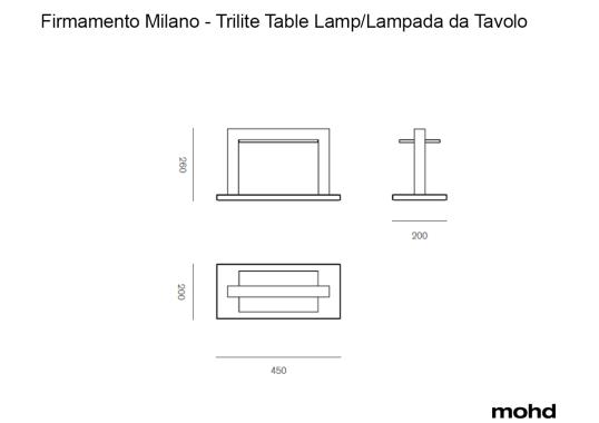 Настольная лампа Trilite Lampada da Tavolo от Firmamento Milano image 4