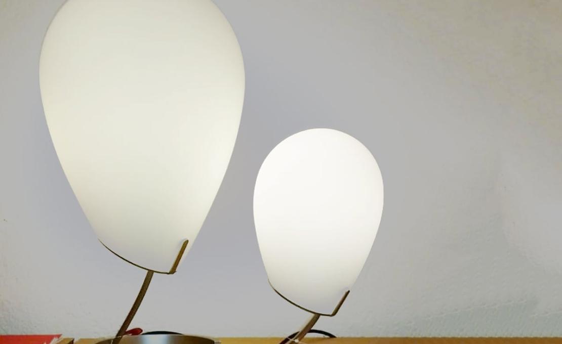 Настольная лампа модель Equilibrio Media Lampada da Tavolo от фабрики Firmamento Milano