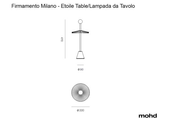 Настольная лампа Etoile Lampada da Tavolo от Firmamento Milano image 5