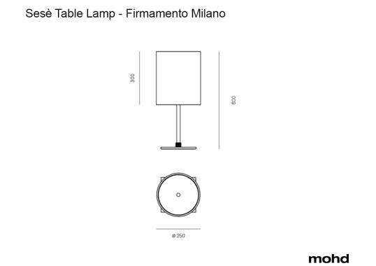 Настольная лампа Sesè Table Lamp от Firmamento Milano image 4