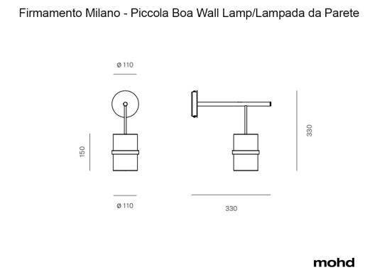 Бра Piccola Boa Lampada da Parete от Firmamento Milano image 3