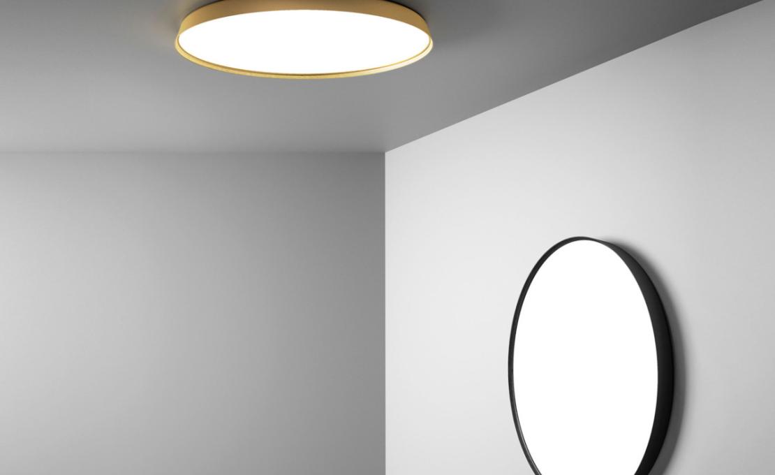 Потолочный светильник модель Compendium Plate Lampada da Parete/Soffitto от фабрики Luceplan
