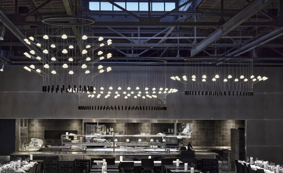 Подвесной светильник модель Liiu Lighting System от фабрики Luceplan
