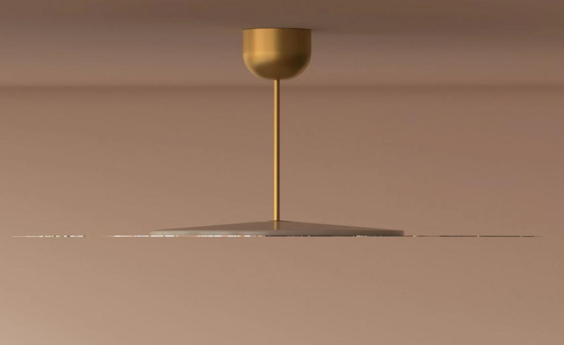 Потолочный светильник модель Millimetro Ceiling Lamp - Ø50 cm от фабрики Luceplan