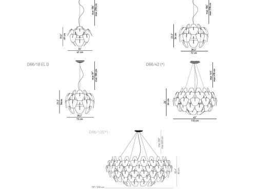 Подвесной светильник модель Hope D66 Lampada a Sospensione от фабрики Luceplan image 4