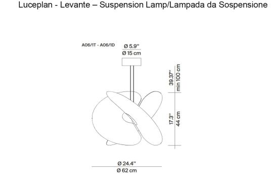 Подвесной светильник модель 903806 от фабрики Luceplan