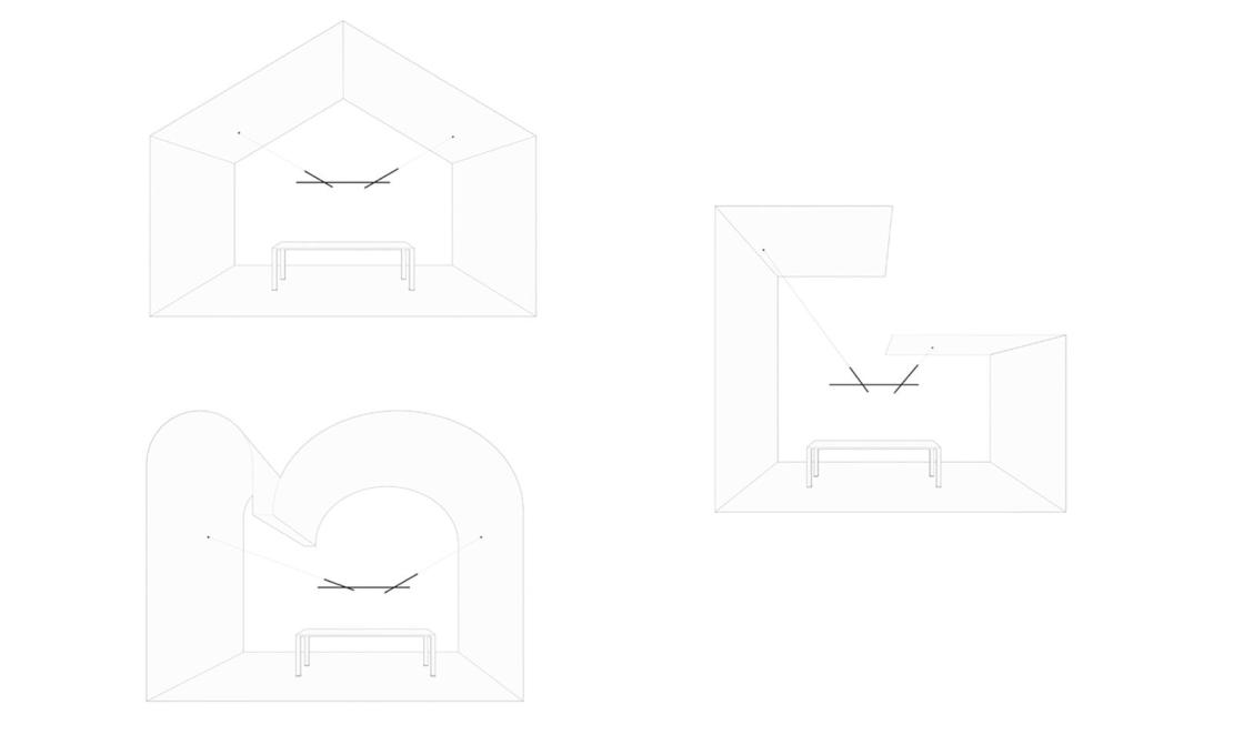 Подвесной светильник модель Across Suspension Lamp от фабрики Luceplan