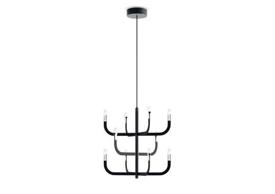 Подвесной светильник модель J-us Configuration E Suspension Lamp от фабрики Luceplan
