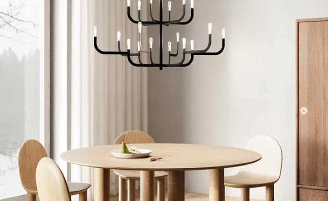 Подвесной светильник модель J-us Configuration G Suspension Lamp от фабрики Luceplan