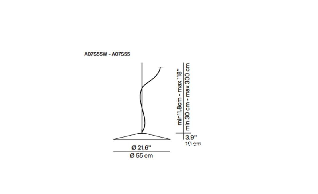 Подвесной светильник модель Koinè Ø 55 - Suspension Lamp от фабрики Luceplan