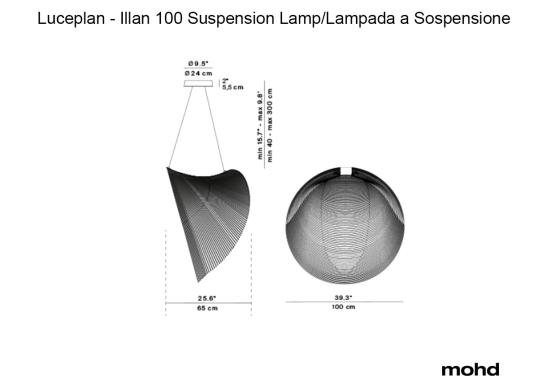 Подвесной светильник модель 837072 от фабрики Luceplan