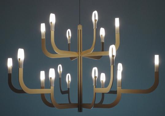 Подвесной светильник модель J-us Configuration G Suspension Lamp от фабрики Luceplan