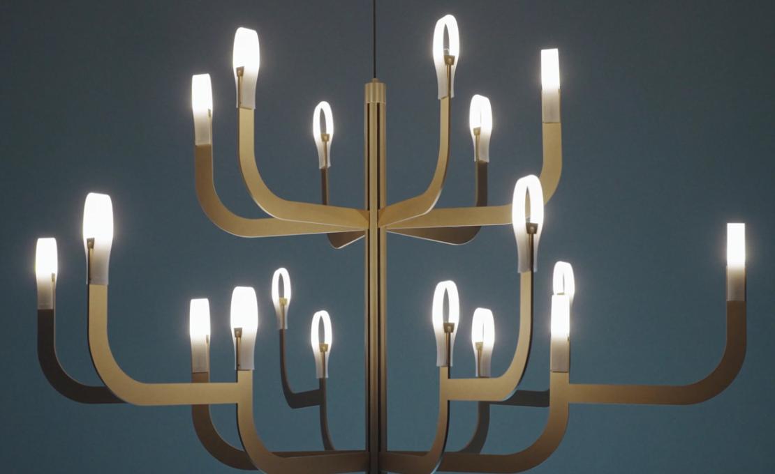 Подвесной светильник модель J-us Configuration G Suspension Lamp от фабрики Luceplan