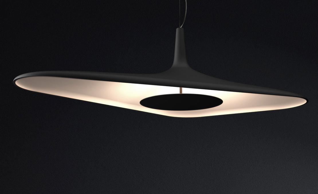 Подвесной светильник модель D89s Soleil Noir Lampada a Sospensione от фабрики Luceplan