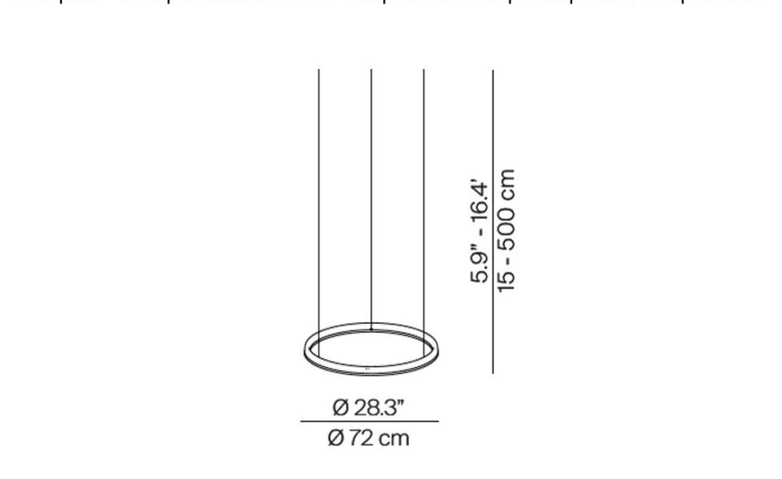 Подвесной светильник модель Compendium Circle D81C07 Suspension Lamp от фабрики Luceplan