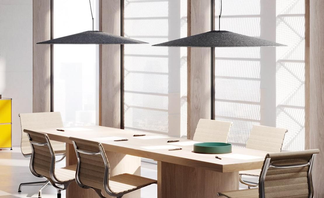Подвесной светильник модель Koinè Acoustic Suspension Lamp - Ø110 cm от фабрики Luceplan