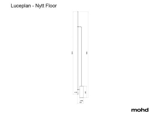 Торшер Nytt Floor Lamp от Luceplan image 1