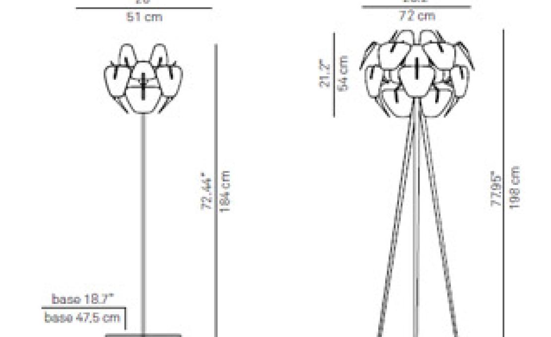 Торшер модель Hope D66 Floor Lamp от фабрики Luceplan