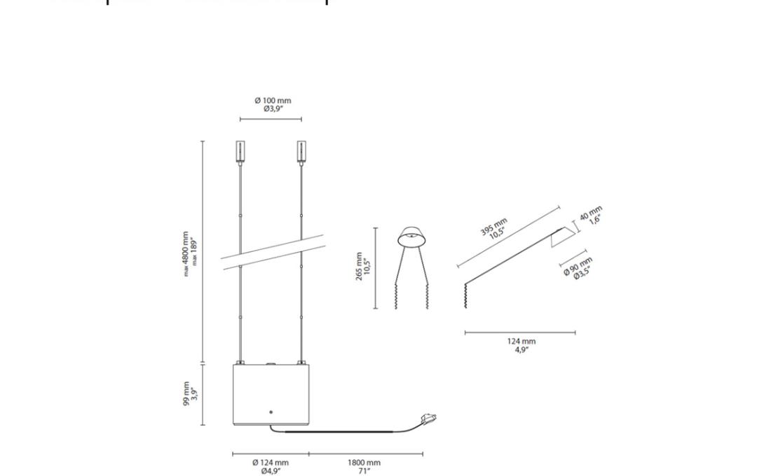 Торшер модель Liuu Floor Lamp от фабрики Luceplan