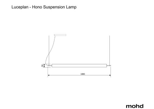 Подвесной светильник модель 1014820 от фабрики Luceplan