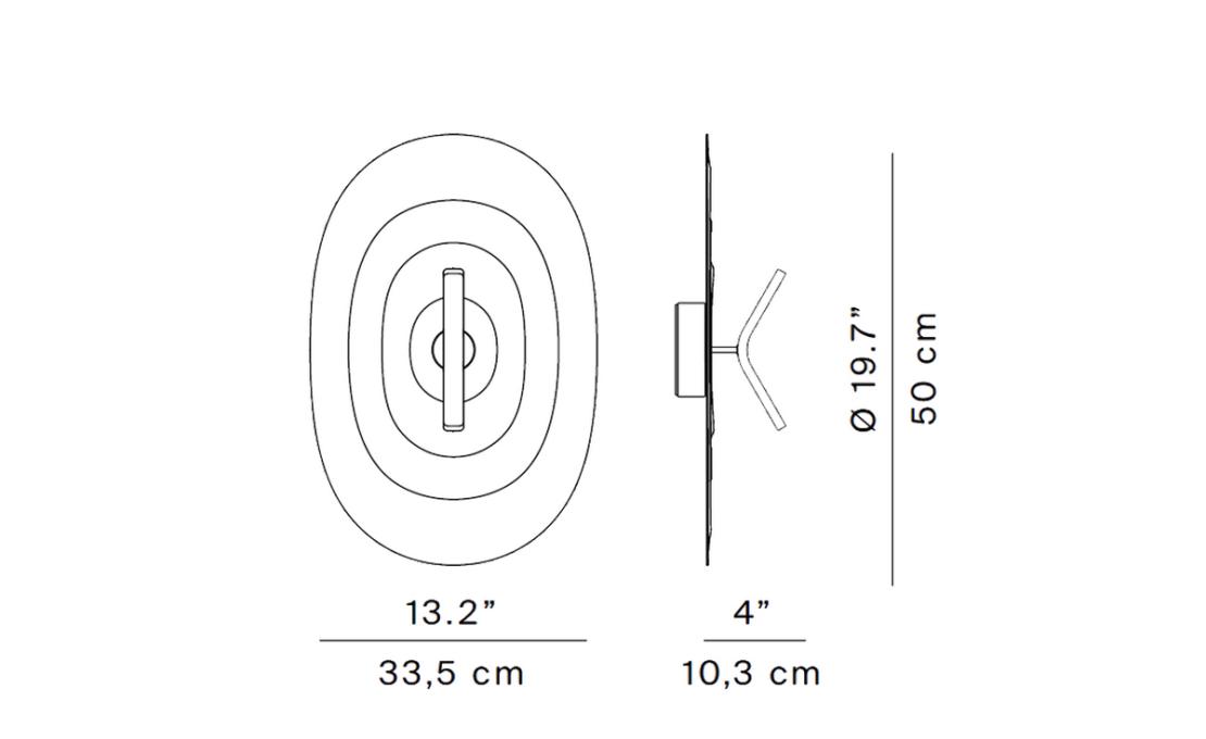 Бра модель Alibel Wall Lamp от фабрики Luceplan