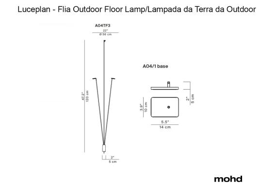 Уличный фонарь модель 847955 от фабрики Luceplan