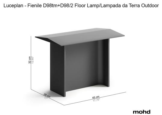 Торшер модель Fienile D98TM+D98/2 Floor Lamp Outdoor от фабрики Luceplan
