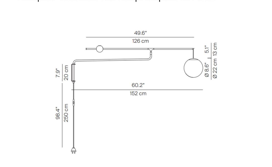 Бра модель Malamata Wall Lamp от фабрики Luceplan