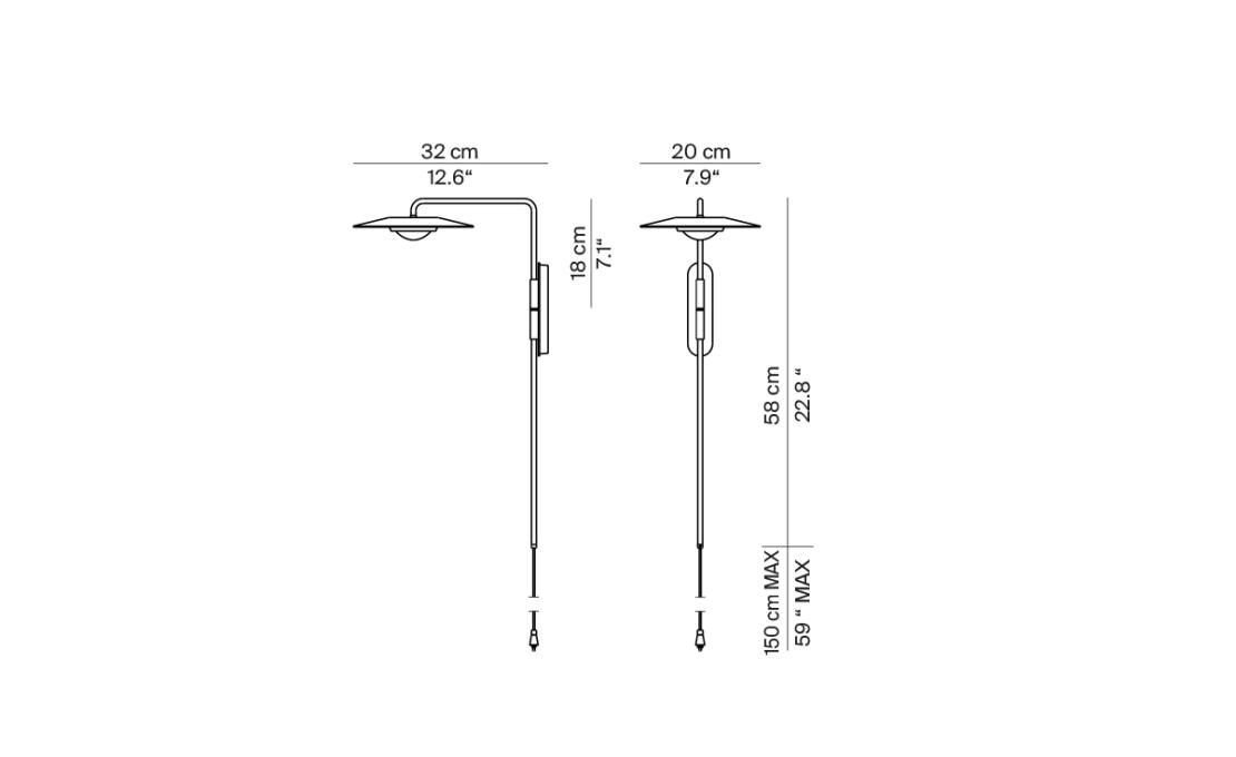 Бра модель Koinè Wall Lamp от фабрики Luceplan