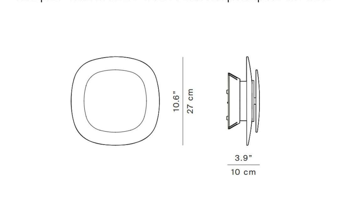 Бра модель Luthien D85A - D85AD Wall Lamp от фабрики Luceplan