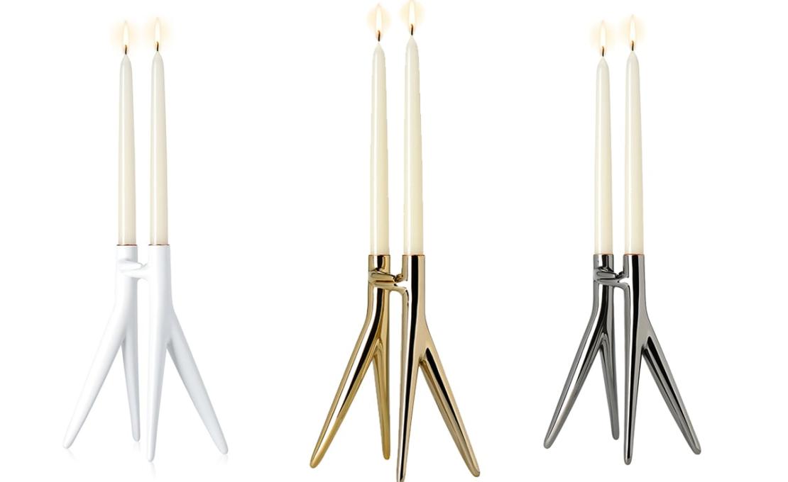 Подсвечник модель Abbracciaio от фабрики Kartell