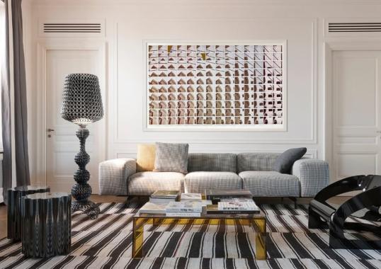 Торшер модель Kabuki Floor Lamp от фабрики Kartell