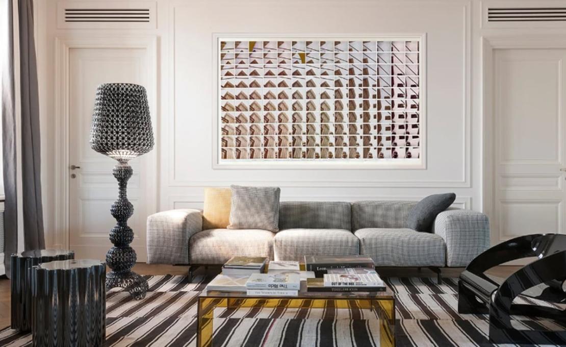 Торшер модель Kabuki Floor Lamp от фабрики Kartell