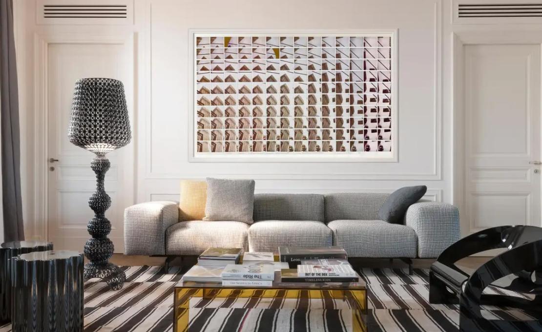 Торшер модель Kabuki Floor Lamp от фабрики Kartell